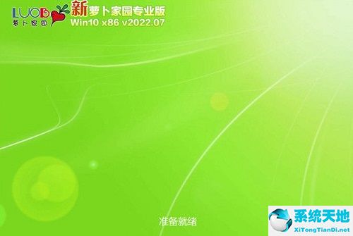 蘿卜家園 Win10 32位專業版 v2022.07